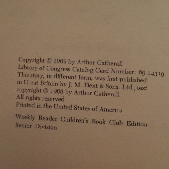 Vintage 1969 Kidnapped by Accident H/C Book by Arthur Catherall - Picture 2 of 4